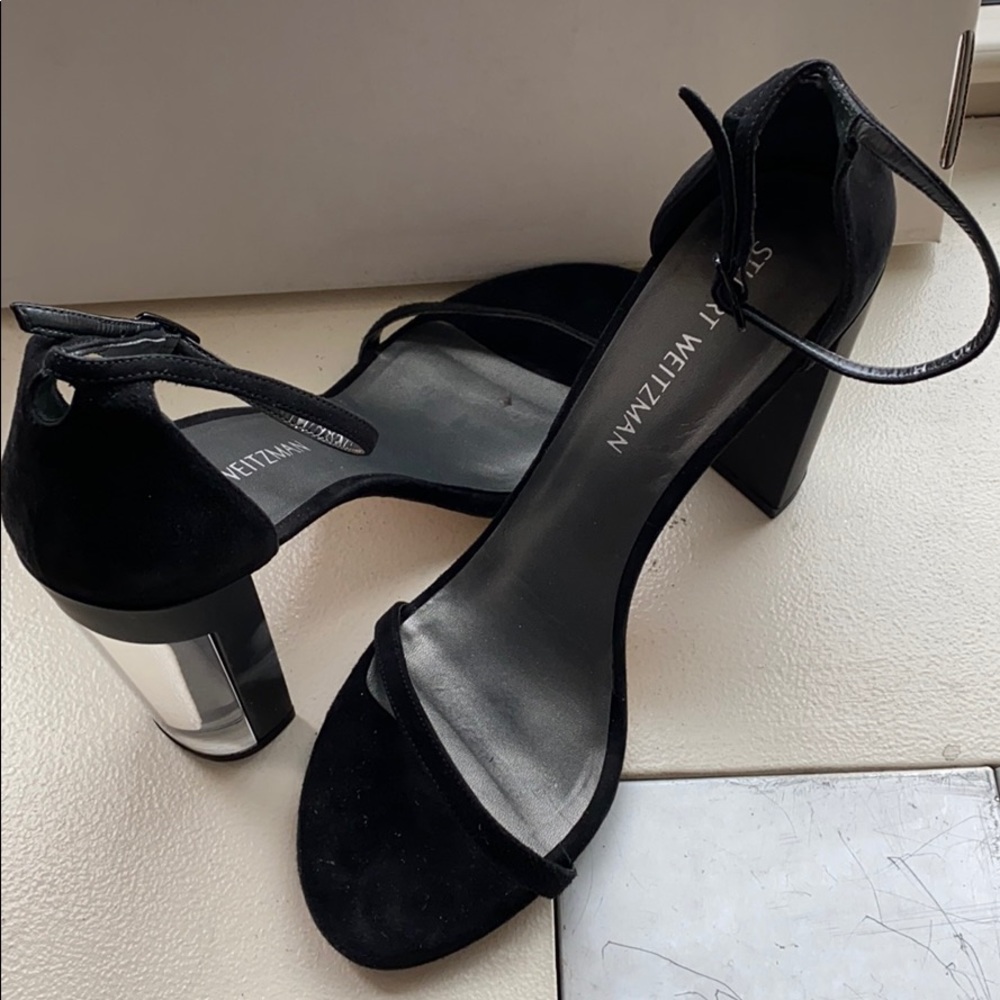 Stuart Weitzman Block Heel Sandals - image 2